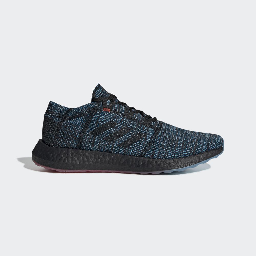 Adidasi Alergare Adidas Pureboost Go LTD Barbati Romania - Negrii/Albastri D97425